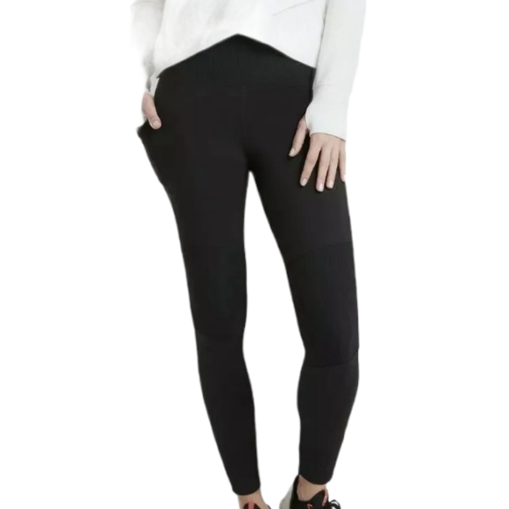 Athleta Excursion Hybrid Tight Black Size XXS